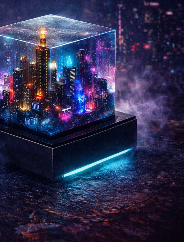 The cube — HexCity's beating core